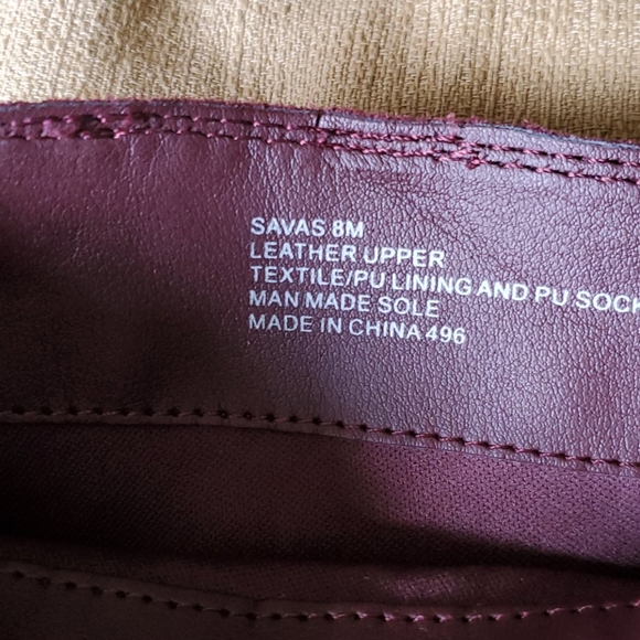 Burgundy Steve Madden Savas Boots size 8 - Picture 3 of 8